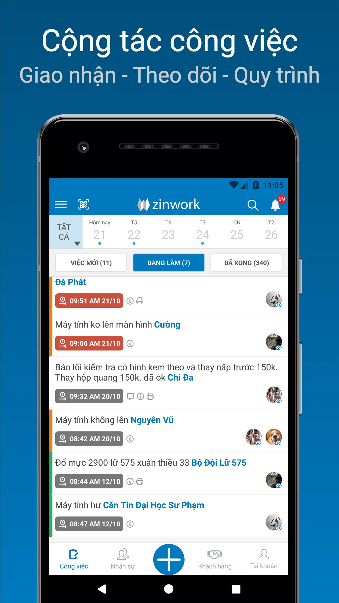 Zinwork - Quản lý công việc | Indus Appstore | Screenshot