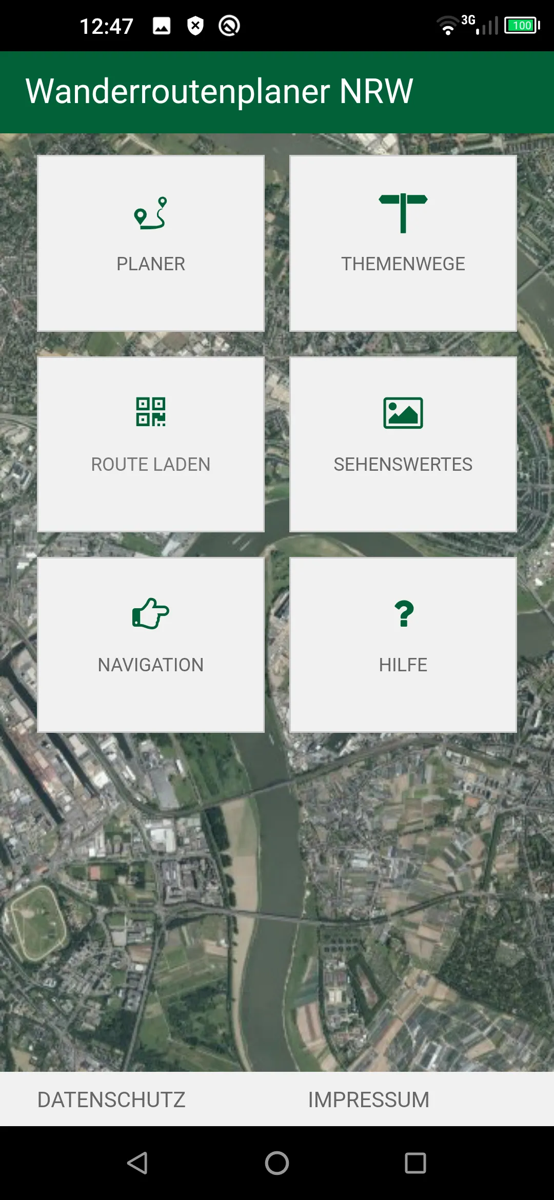 Wanderroutenplaner NRW mobil | Indus Appstore | Screenshot