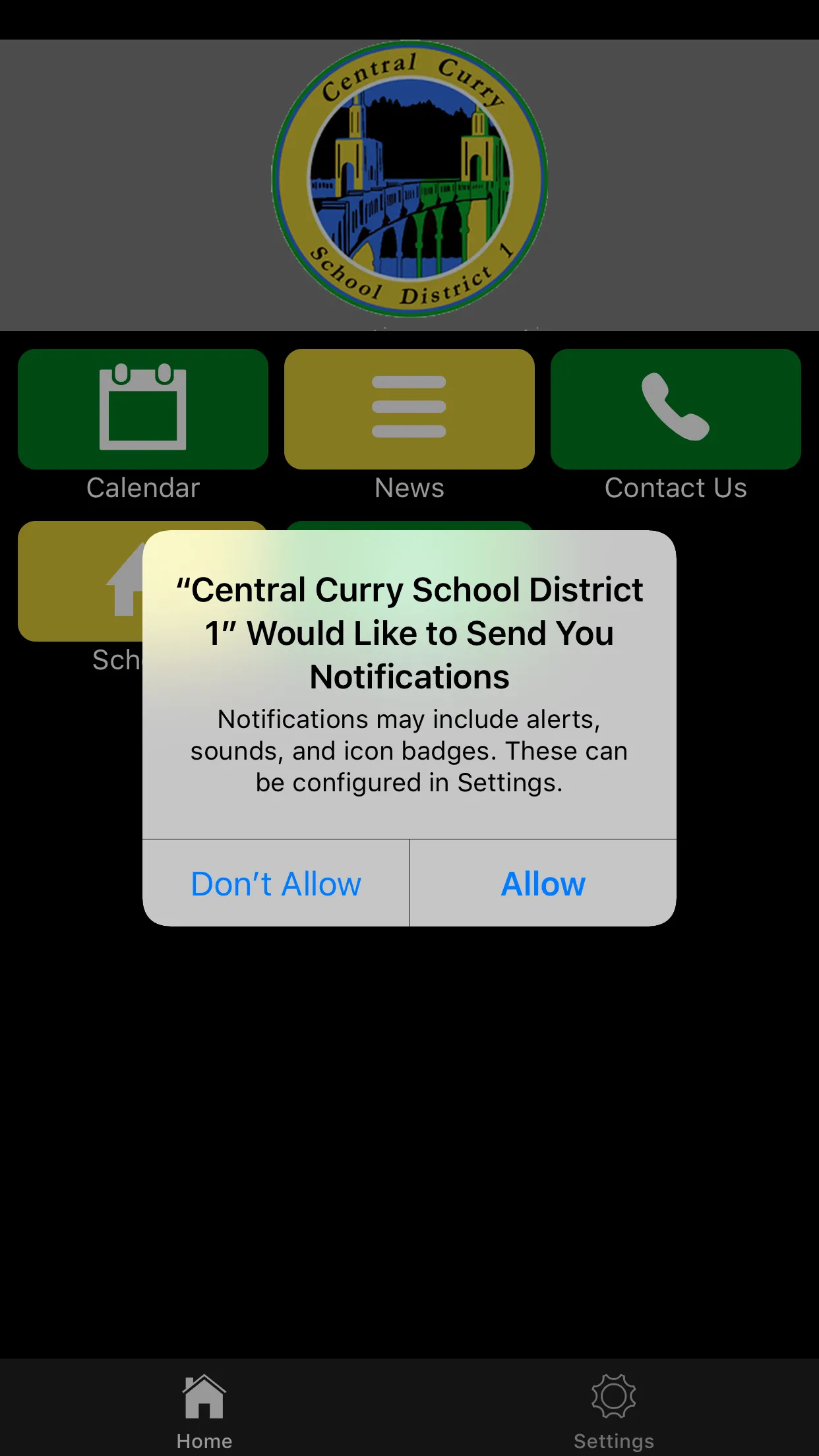 Central Curry School District  | Indus Appstore | Screenshot