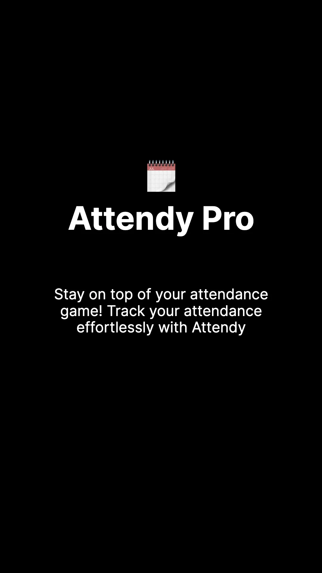 Attendy Pro:Attendance Tracker | Indus Appstore | Screenshot