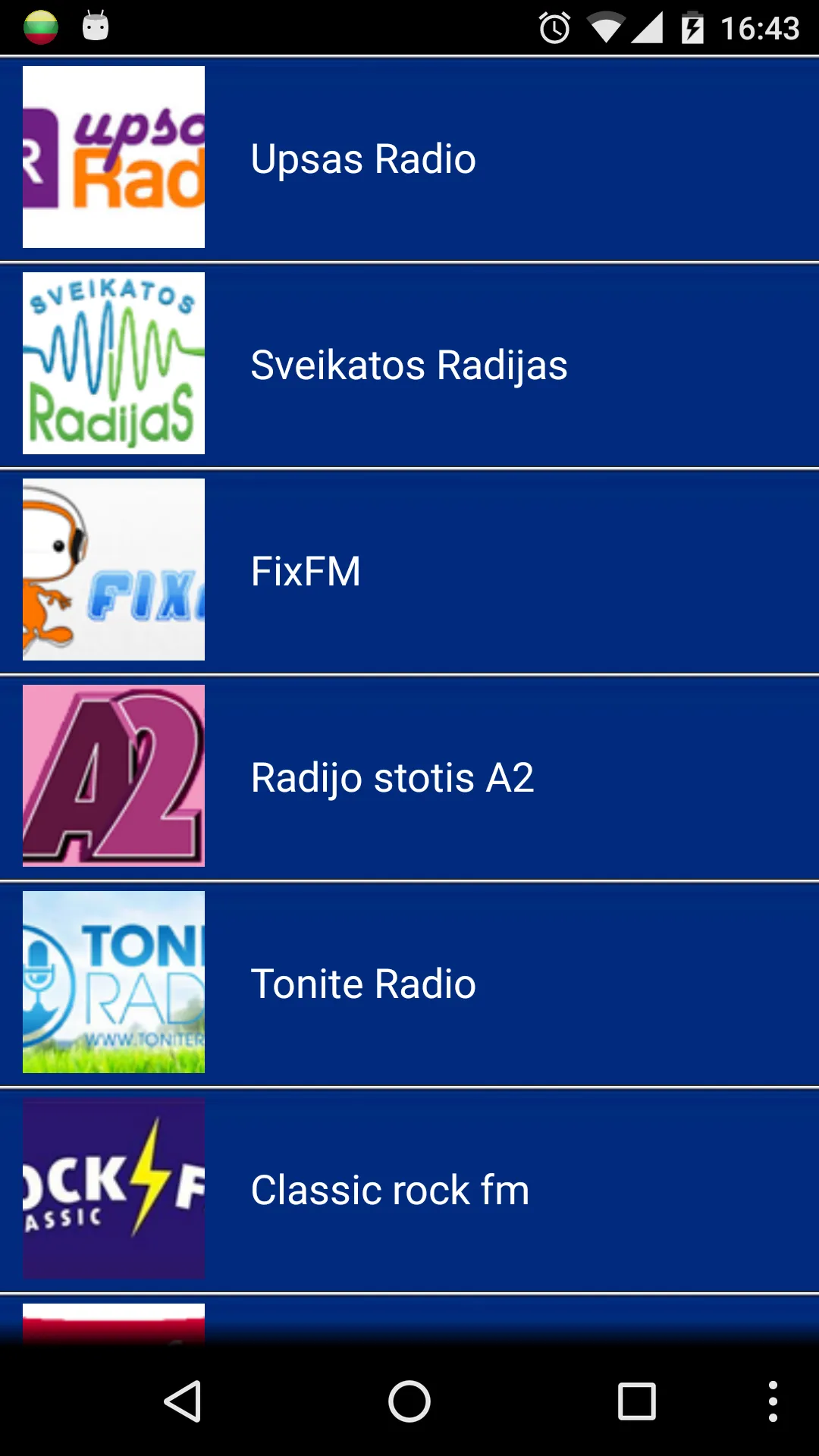 Radio Lithuania | Indus Appstore | Screenshot