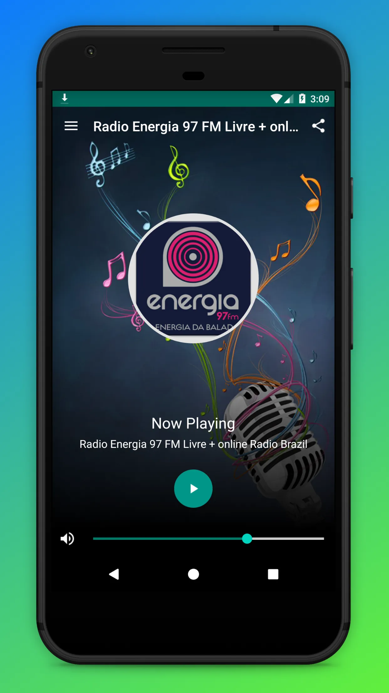 Radio Energia 97 FM SP Brasil | Indus Appstore | Screenshot