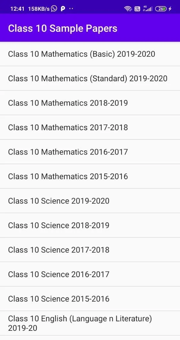 CBSE Class 10 Science Sample P | Indus Appstore | Screenshot