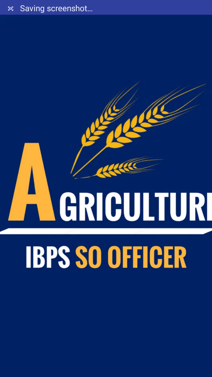 IBPS SO - AGRICULTURE OFFICER | Indus Appstore | Screenshot