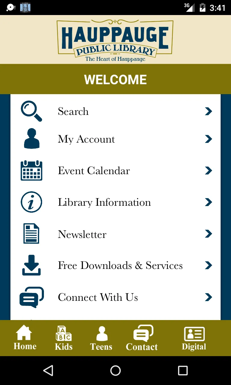 Hauppauge Public Library | Indus Appstore | Screenshot