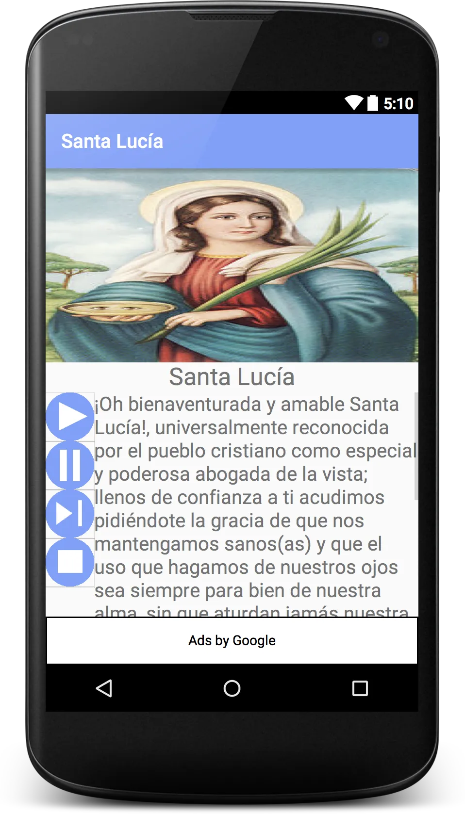 Santa Lucía | Indus Appstore | Screenshot