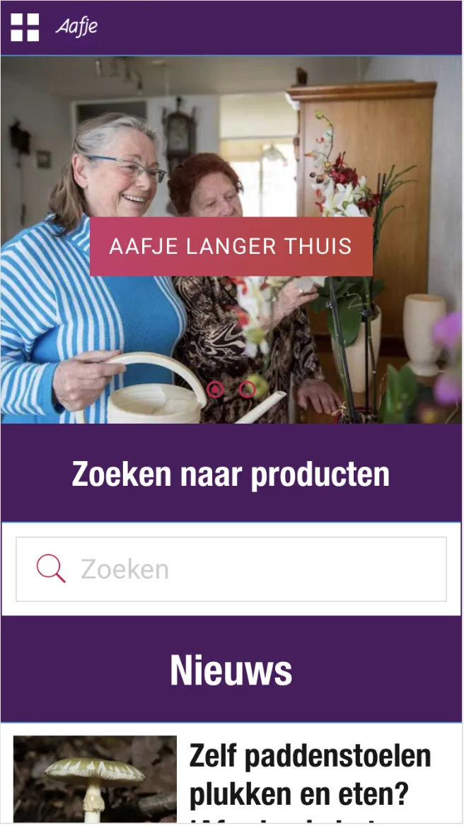 Aafje langer thuis | Indus Appstore | Screenshot