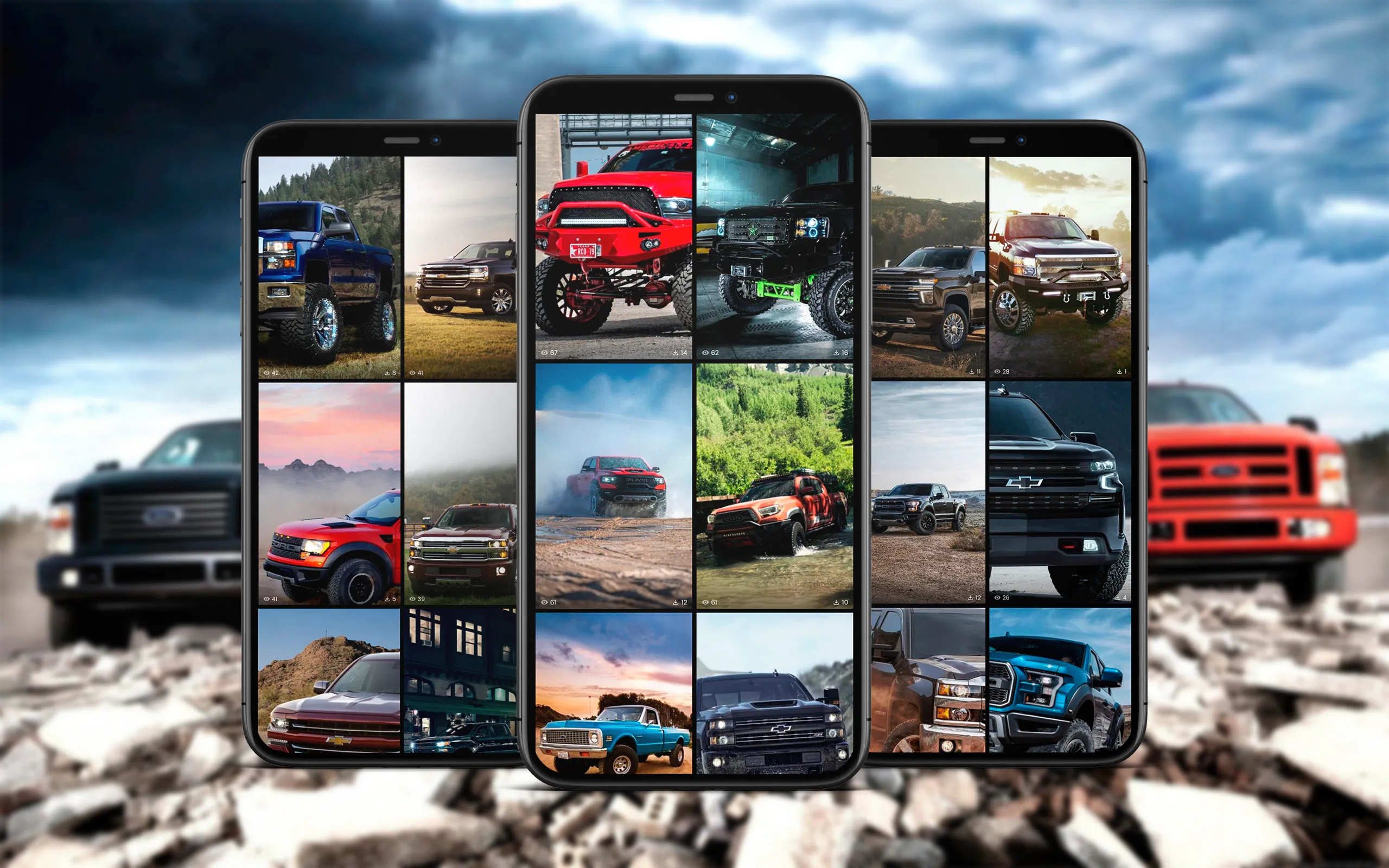 Pickup Trucks Wallpapers | Indus Appstore | Screenshot