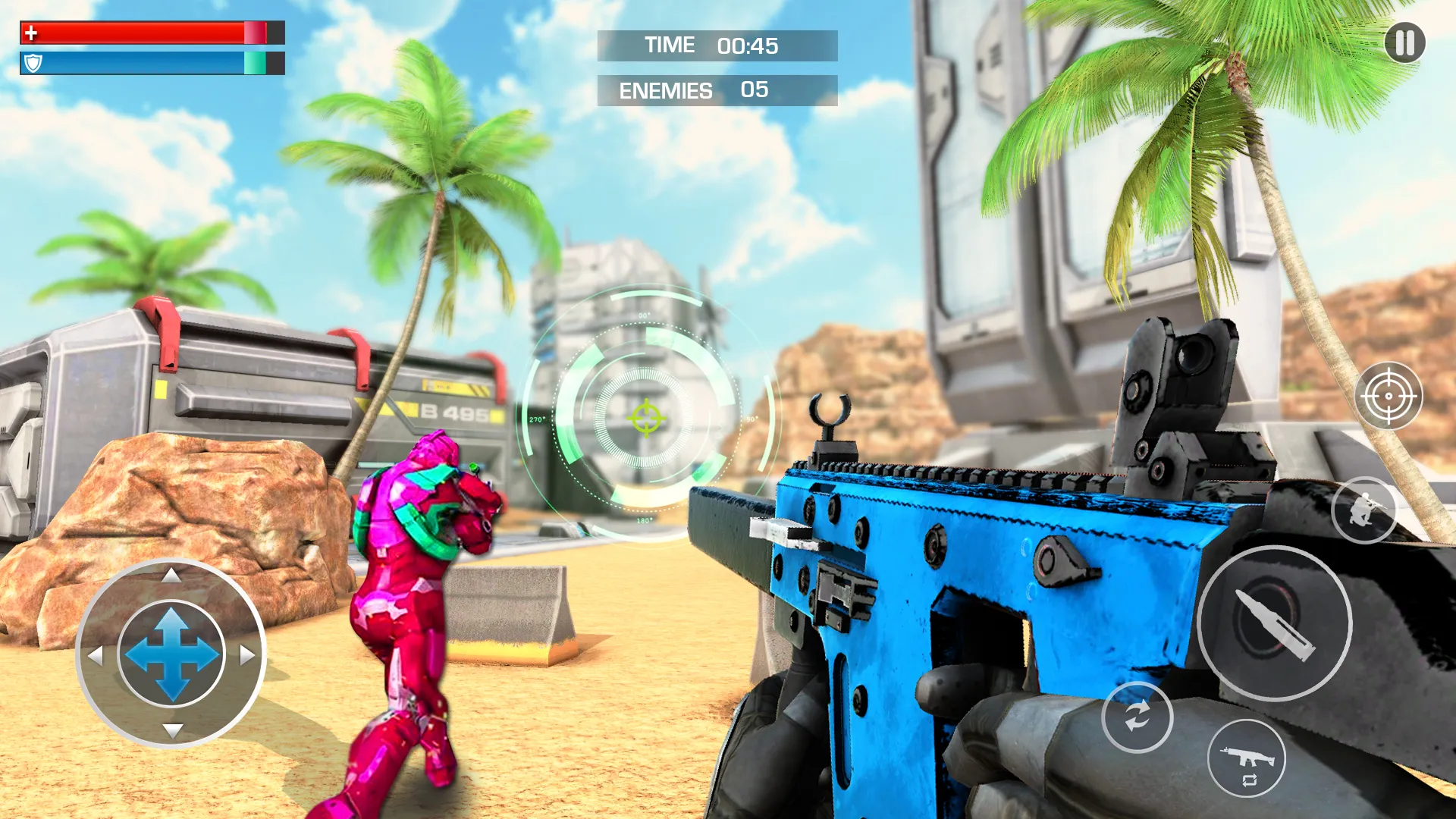 FPS Robot Shooting: War Games | Indus Appstore | Screenshot