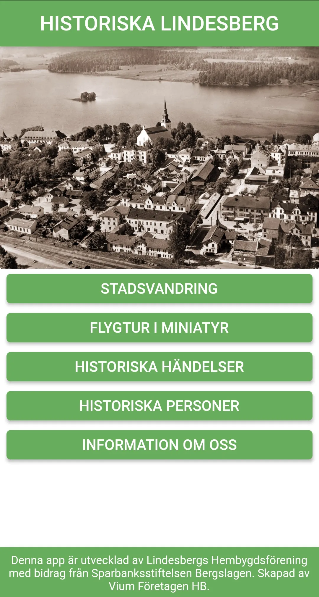 Historiska Lindesberg | Indus Appstore | Screenshot