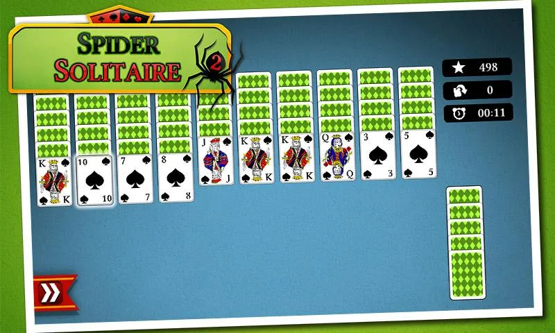 Spider Solitaire 2 | Indus Appstore | Screenshot