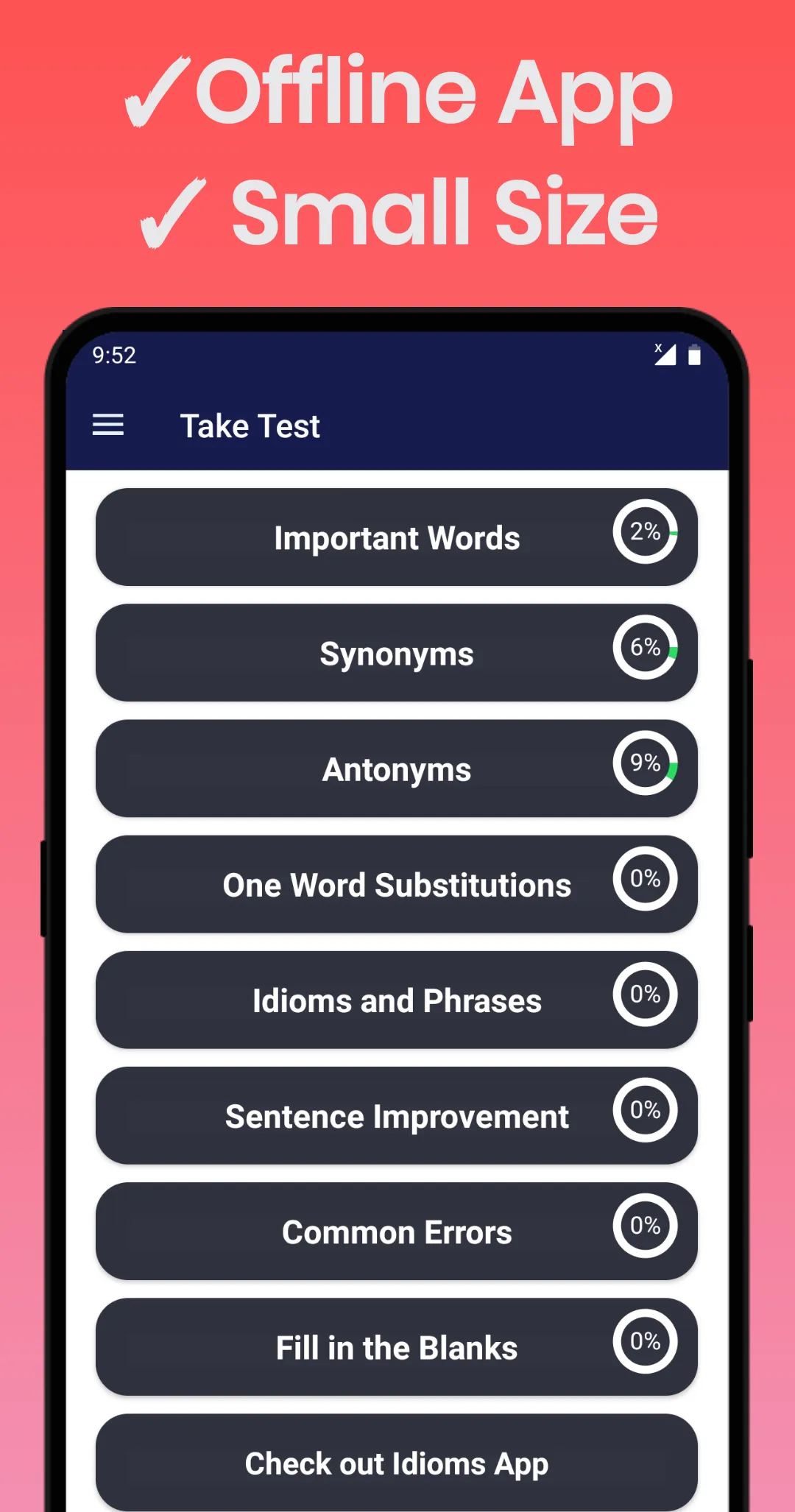 English for All Exams | Indus Appstore | Screenshot