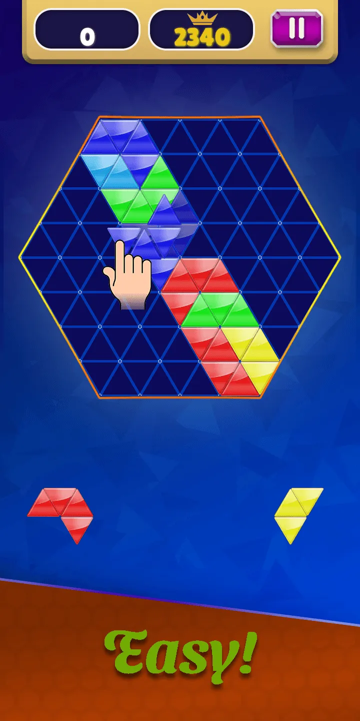 Block Triangle Puzzle! | Indus Appstore | Screenshot