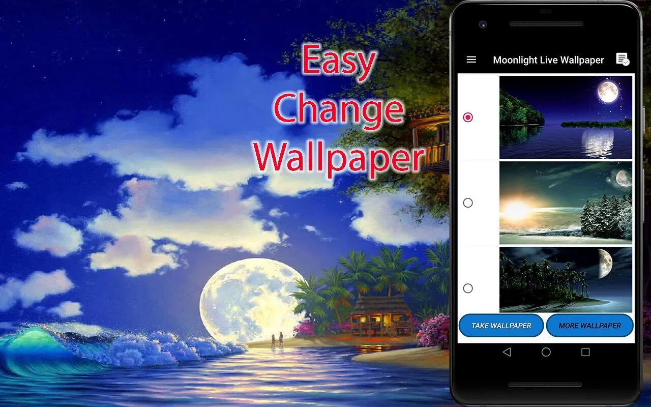 Moon Live Wallpaper | Indus Appstore | Screenshot