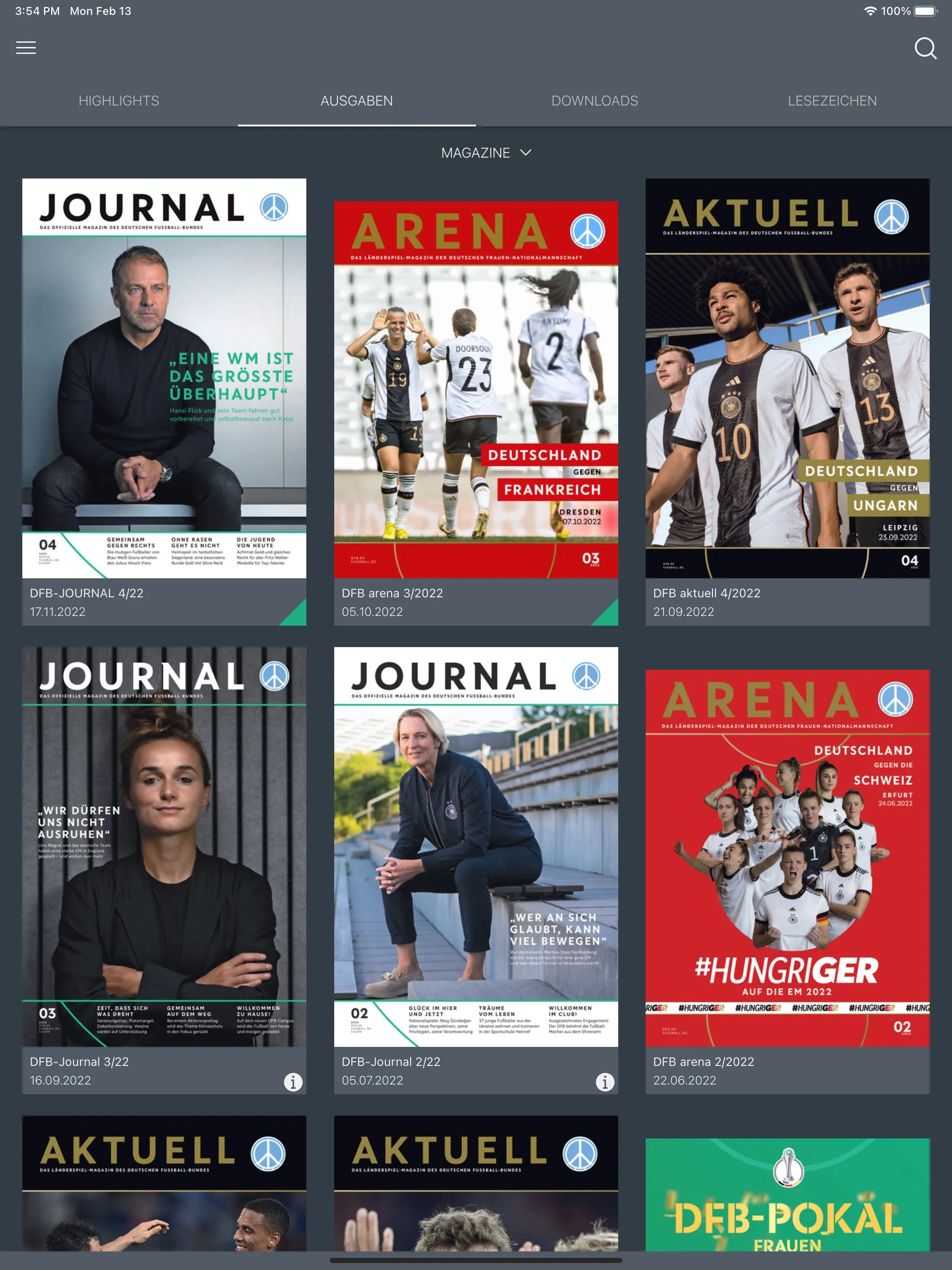 DFB-Magazine | Indus Appstore | Screenshot