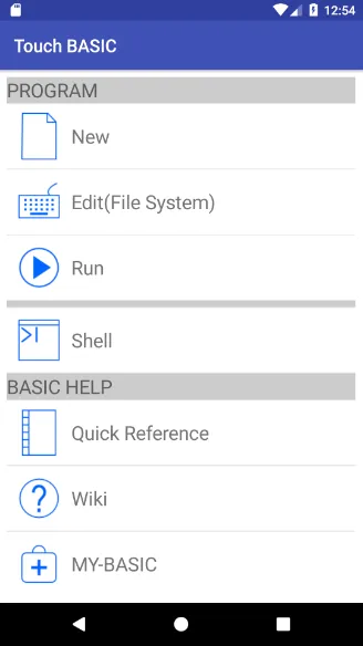 Touch BASIC | Indus Appstore | Screenshot