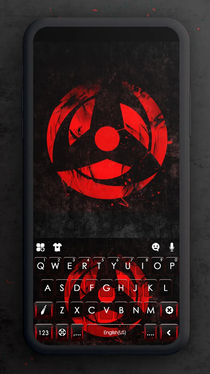 Sharingan Interspace Keyboard  | Indus Appstore | Screenshot