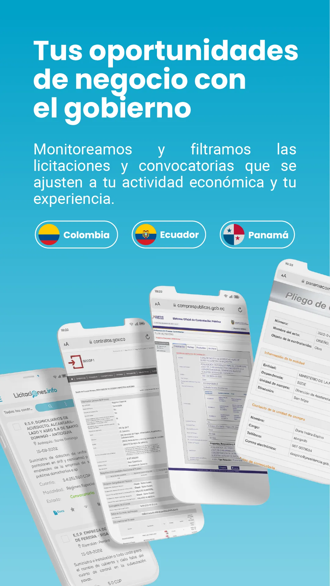 Licitaciones.info | Indus Appstore | Screenshot