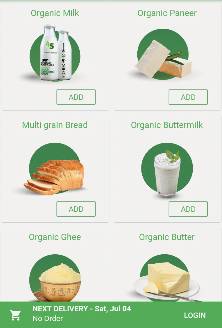 4S Organic Milk | Indus Appstore | Screenshot