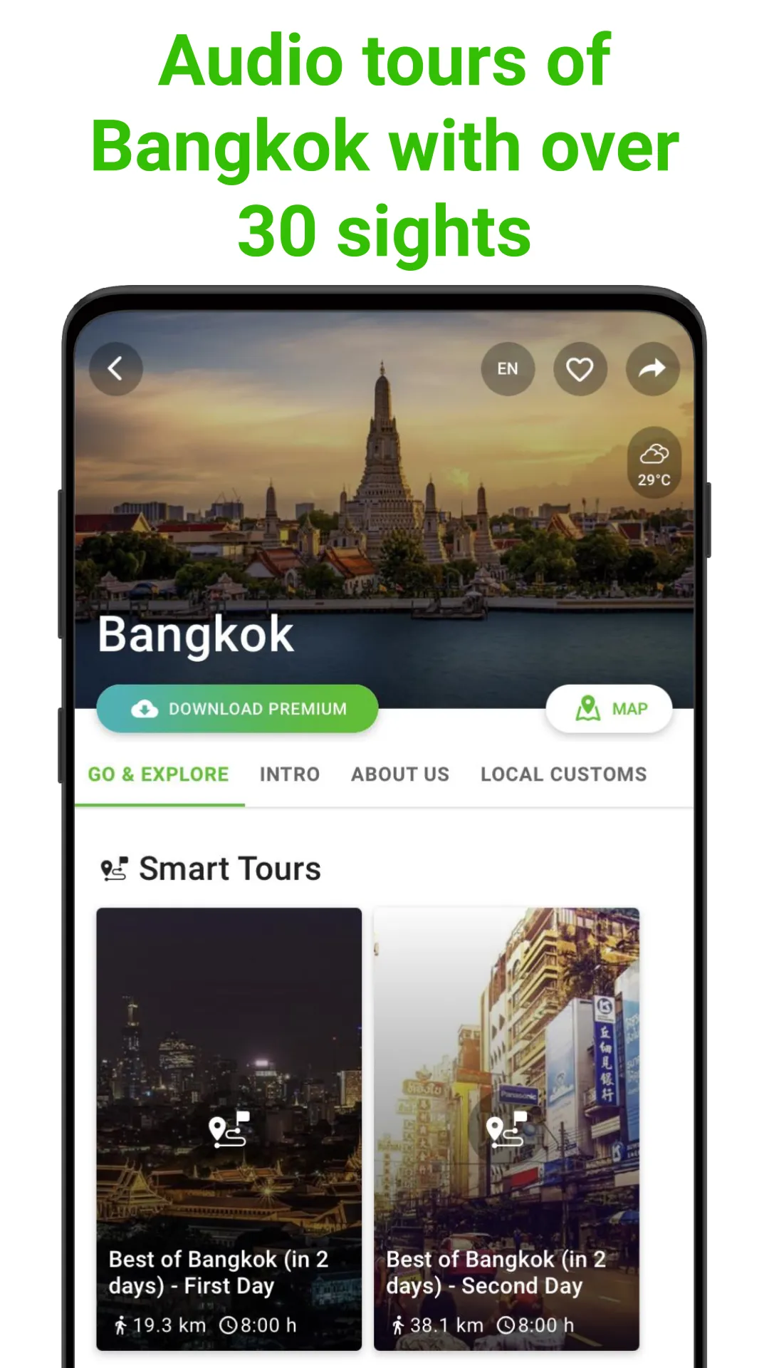 Bangkok Tour Guide:SmartGuide | Indus Appstore | Screenshot