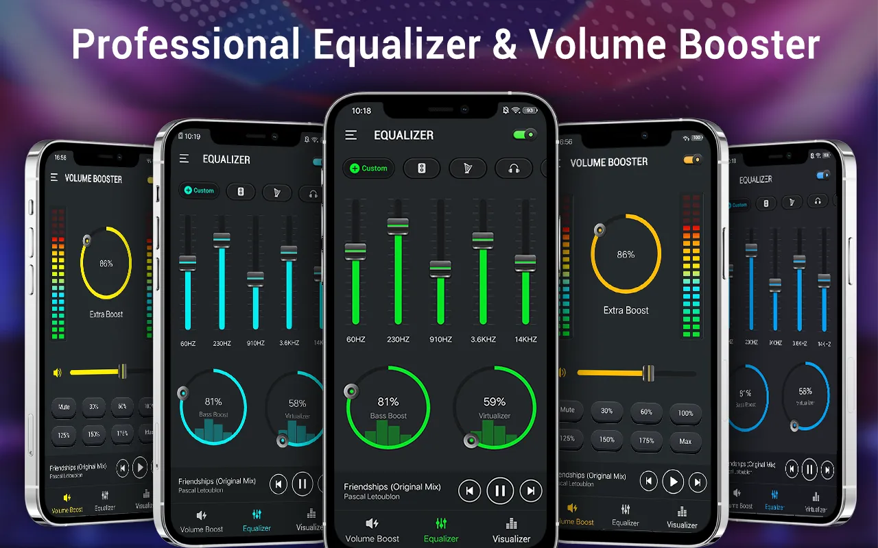 Bass Booster & Equalizer | Indus Appstore | Screenshot