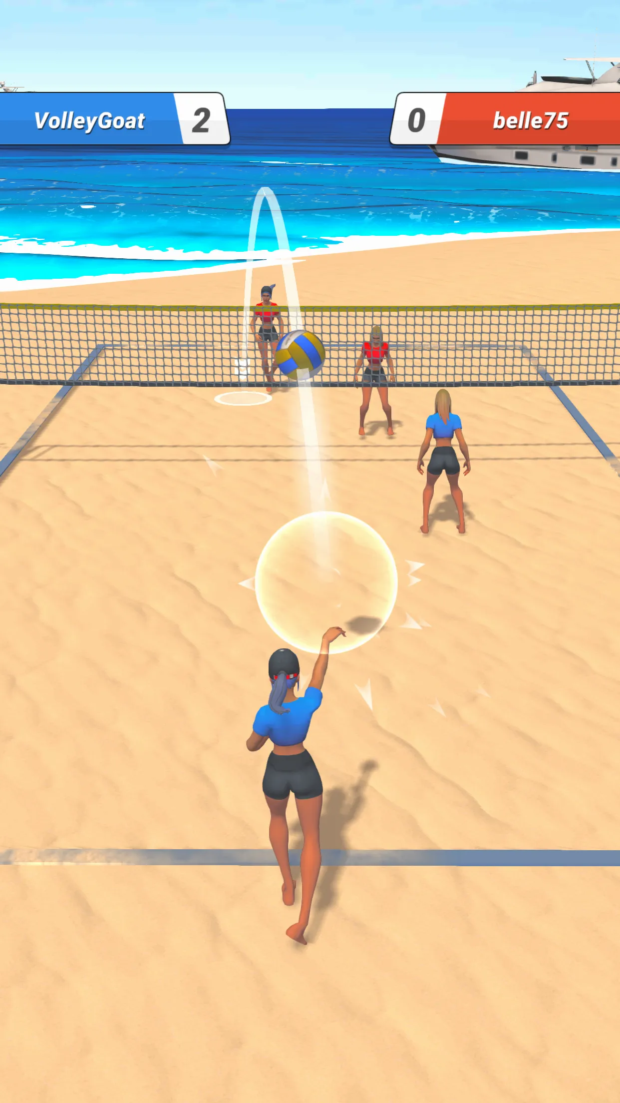 Beach Volley Clash | Indus Appstore | Screenshot