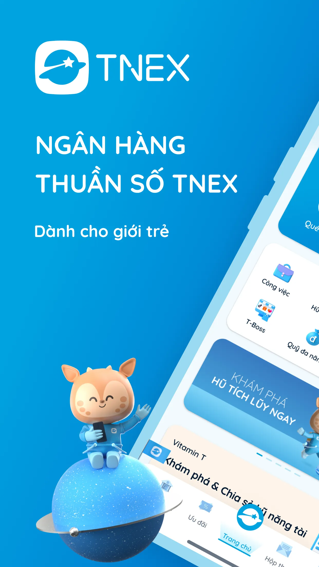 TNEX - Ngân hàng số thế hệ mới | Indus Appstore | Screenshot