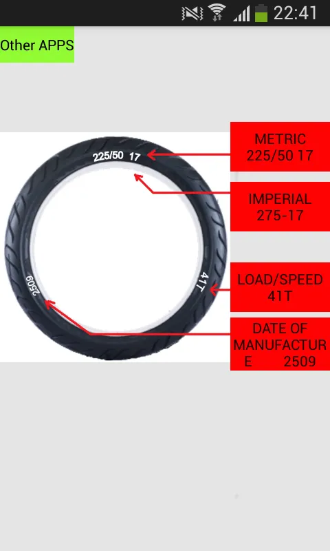 Tyre Code | Indus Appstore | Screenshot