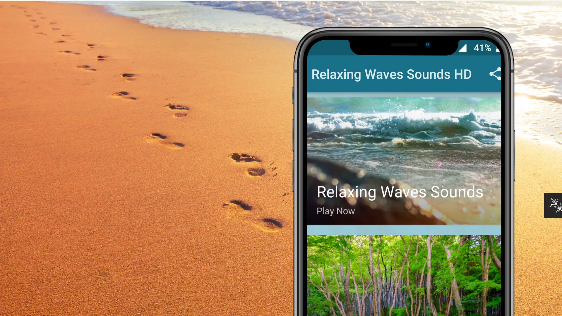 Relaxing Waves Sounds | Indus Appstore | Screenshot