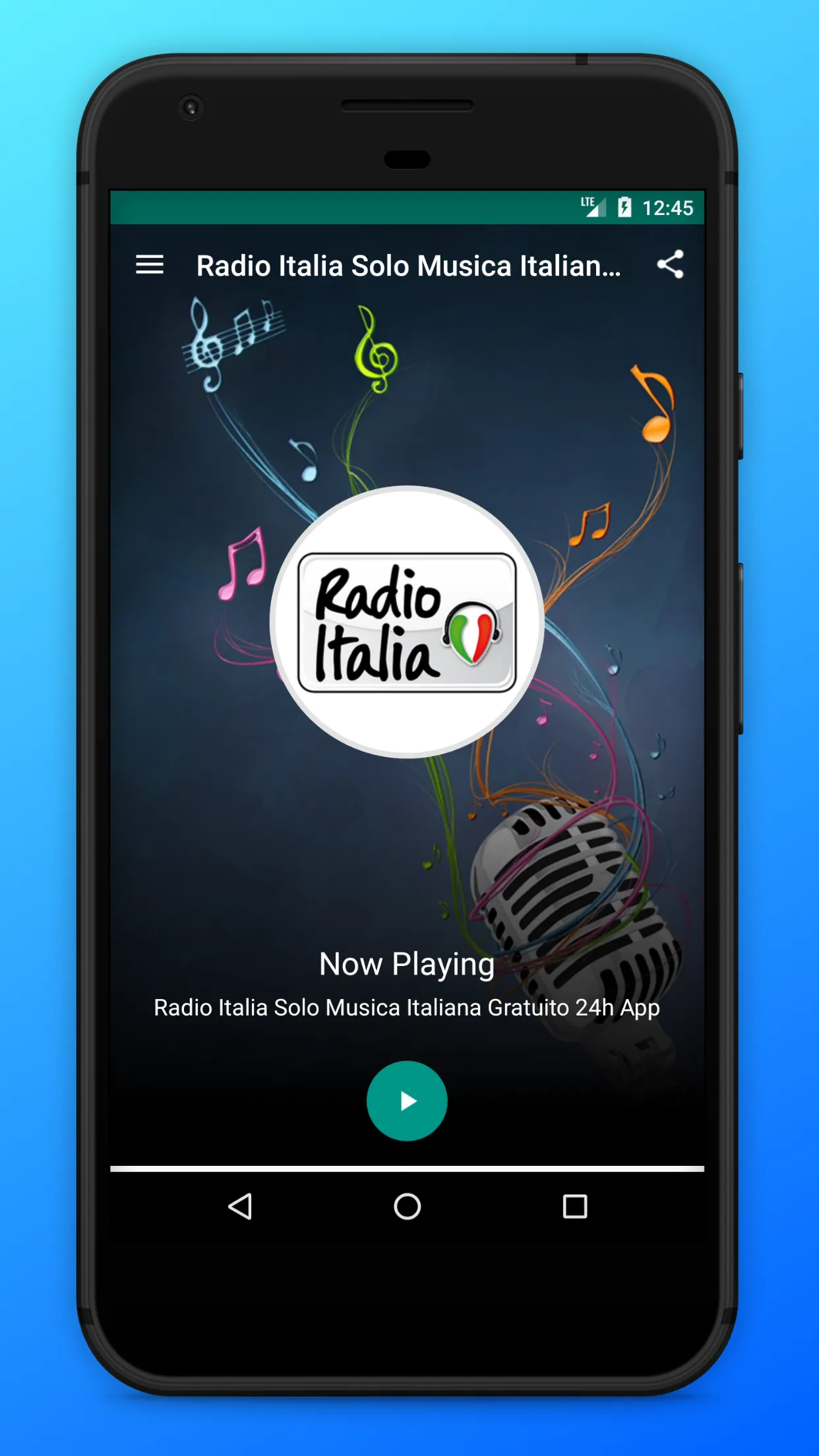 Radio Italia Solo Musica App | Indus Appstore | Screenshot