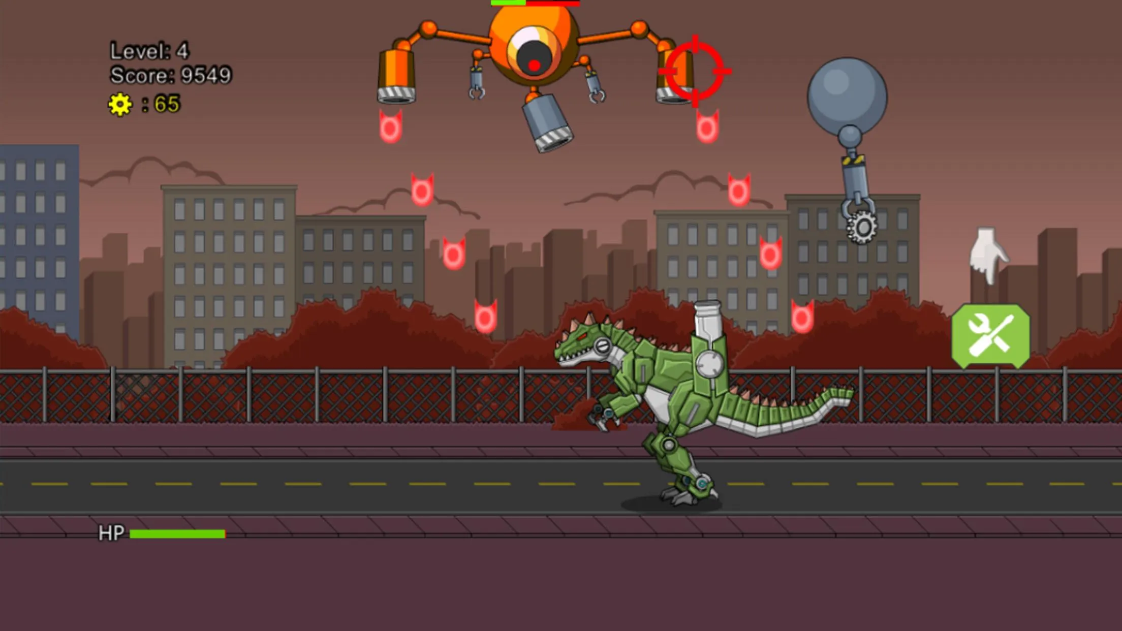 Robot Dino War Giganotosaurus | Indus Appstore | Screenshot