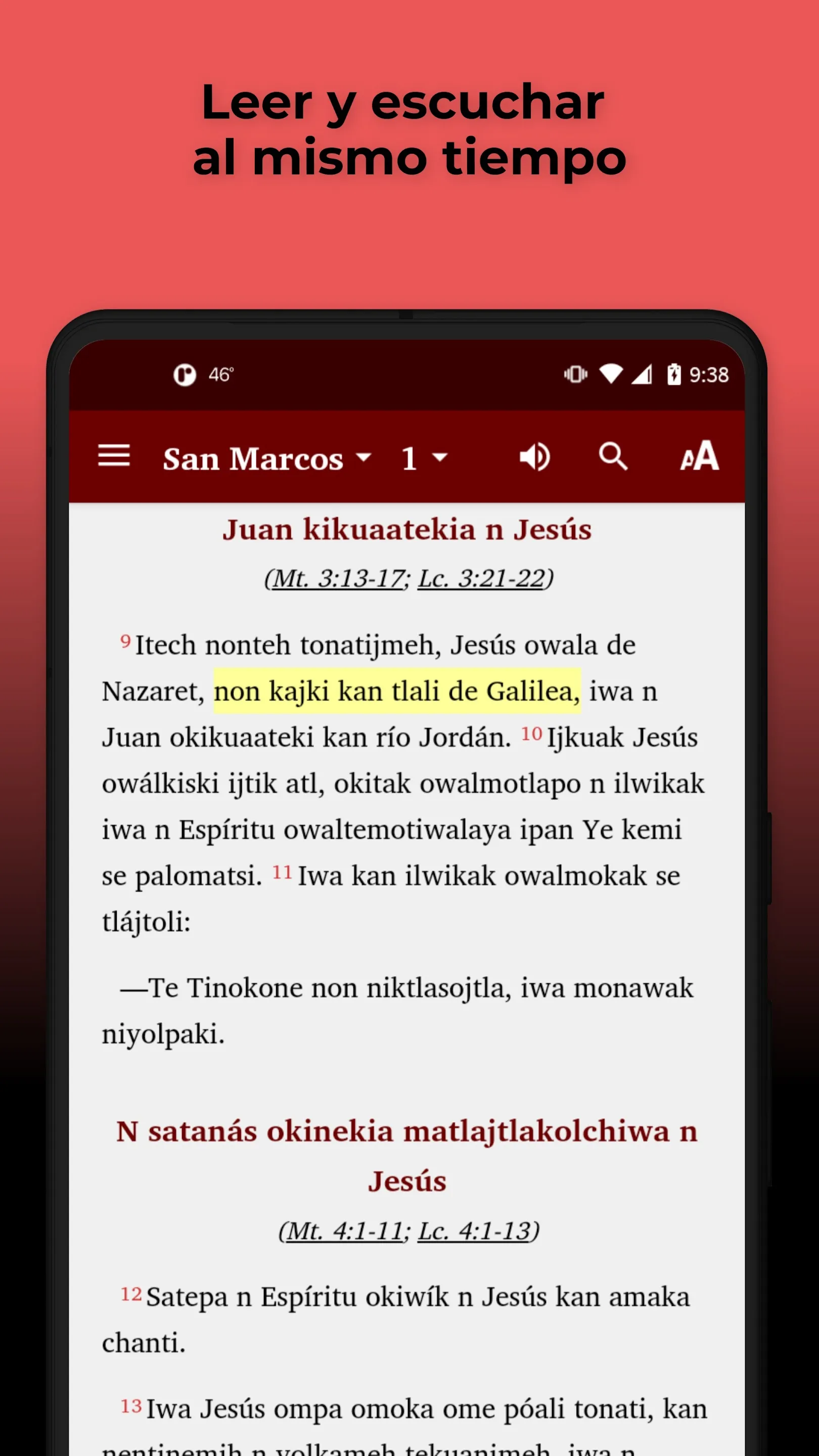 Náhuatl Tehuacán Bible | Indus Appstore | Screenshot