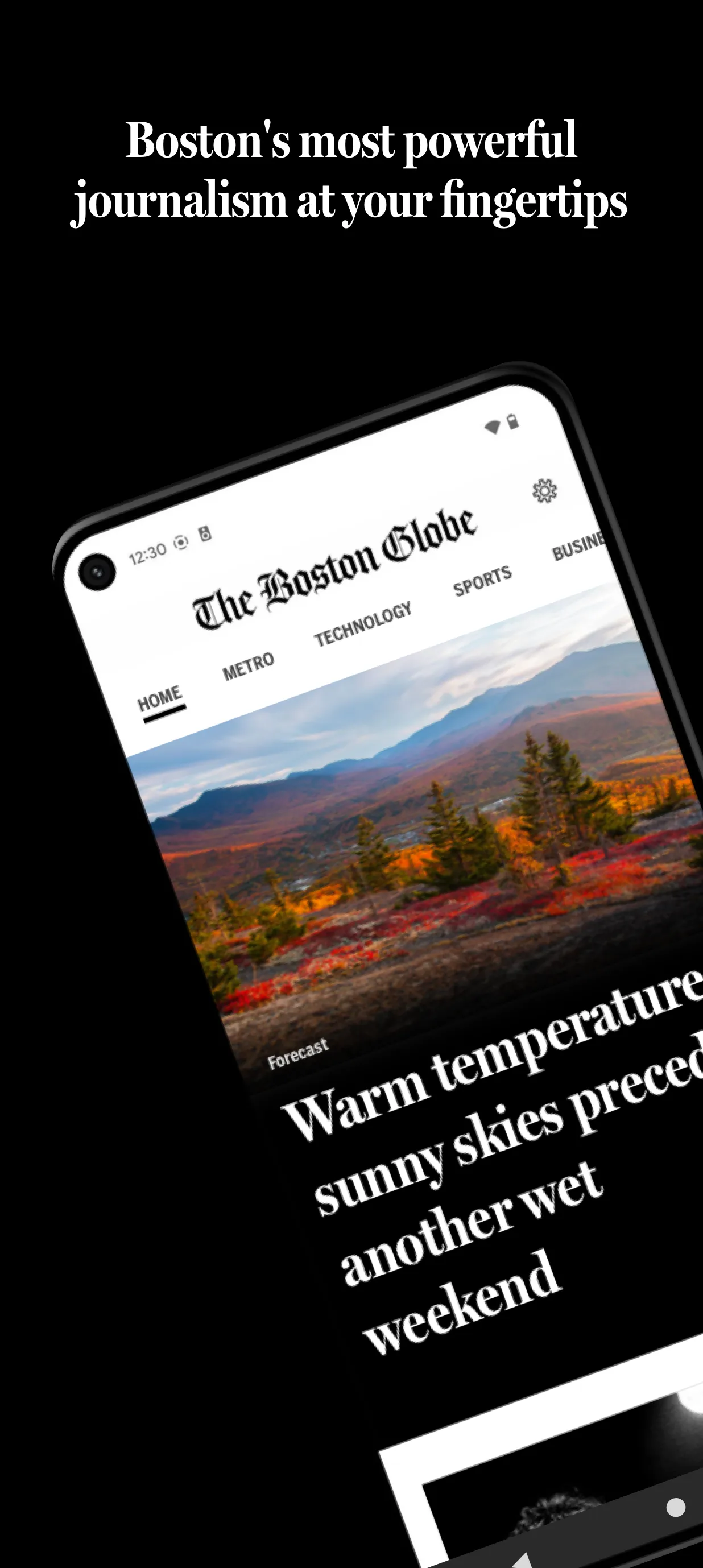 The Boston Globe | Indus Appstore | Screenshot