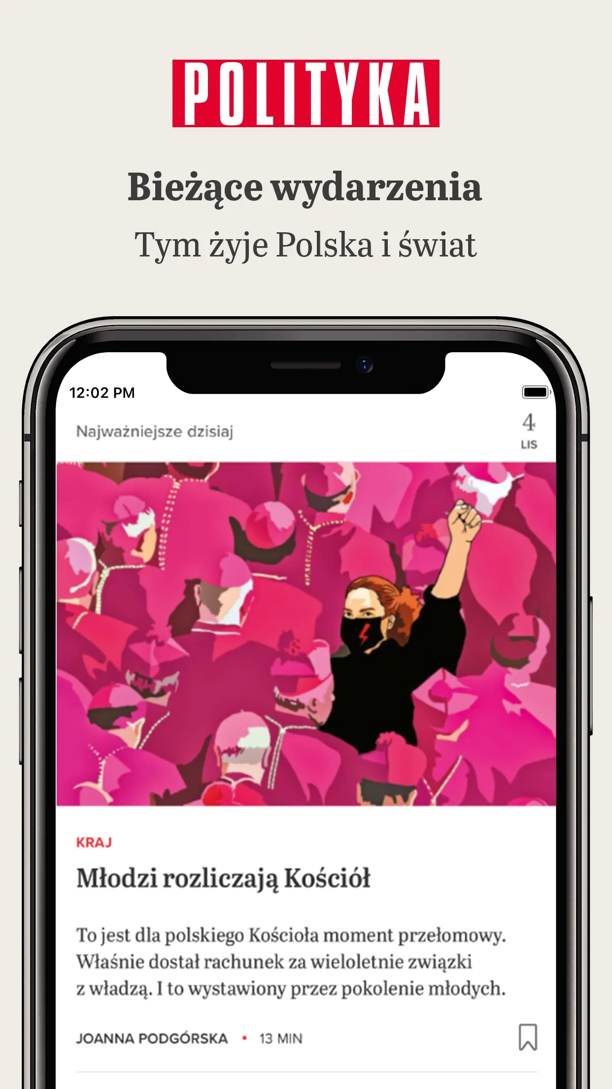 Polityka: Tygodnik News Audio | Indus Appstore | Screenshot