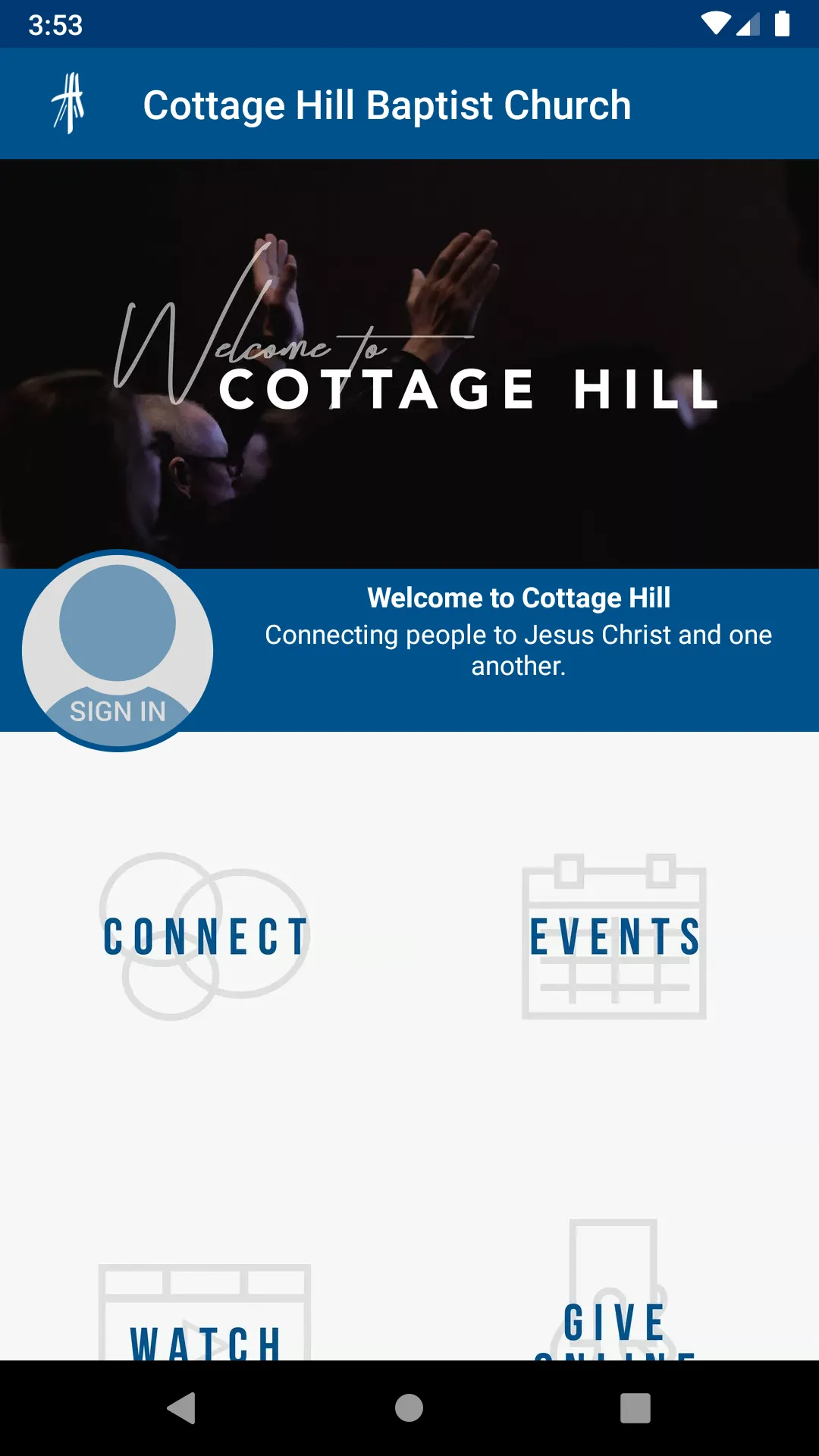 Cottage Hill Baptist Church | Indus Appstore | Screenshot