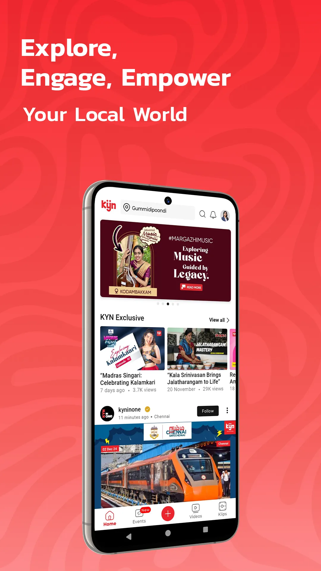 KYN: Connect, Share, Explore | Indus Appstore | Screenshot