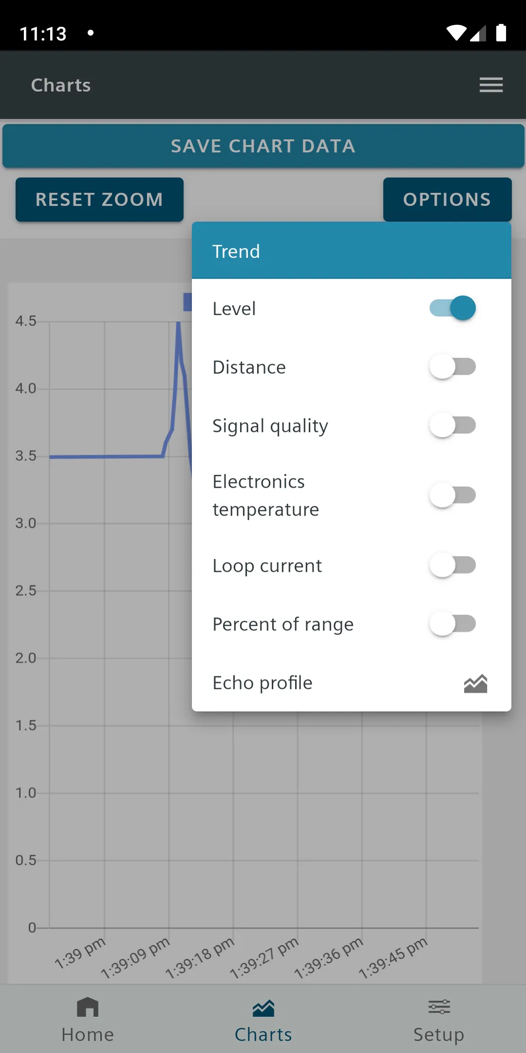 SITRANS mobile IQ | Indus Appstore | Screenshot