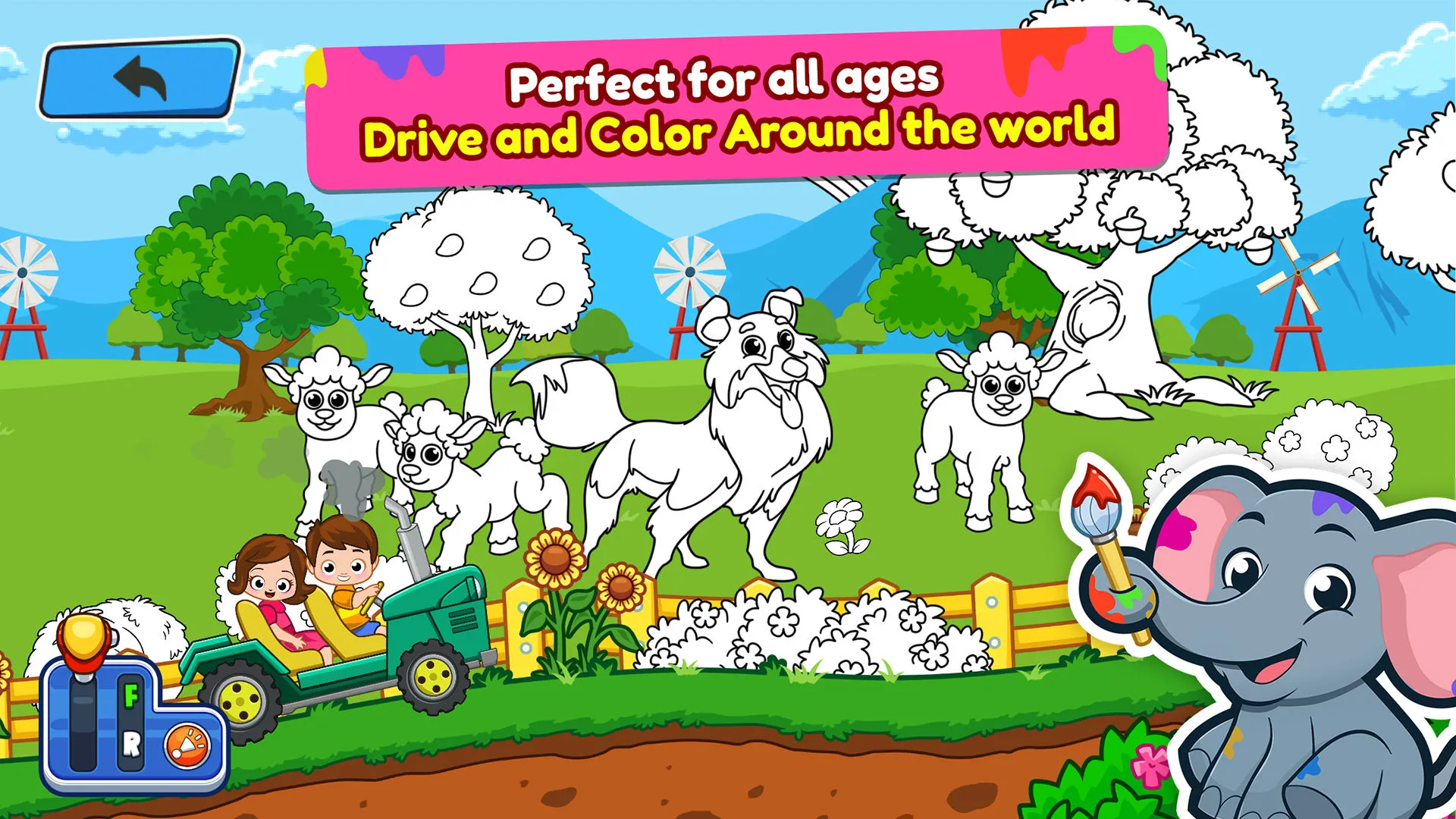 Animal Coloring Book for Kids | Indus Appstore | Screenshot