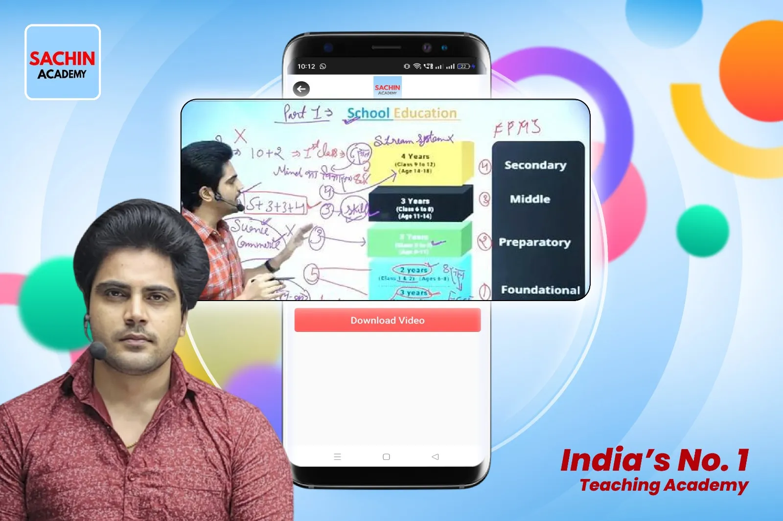 Sachin Academy Official | Indus Appstore | Screenshot