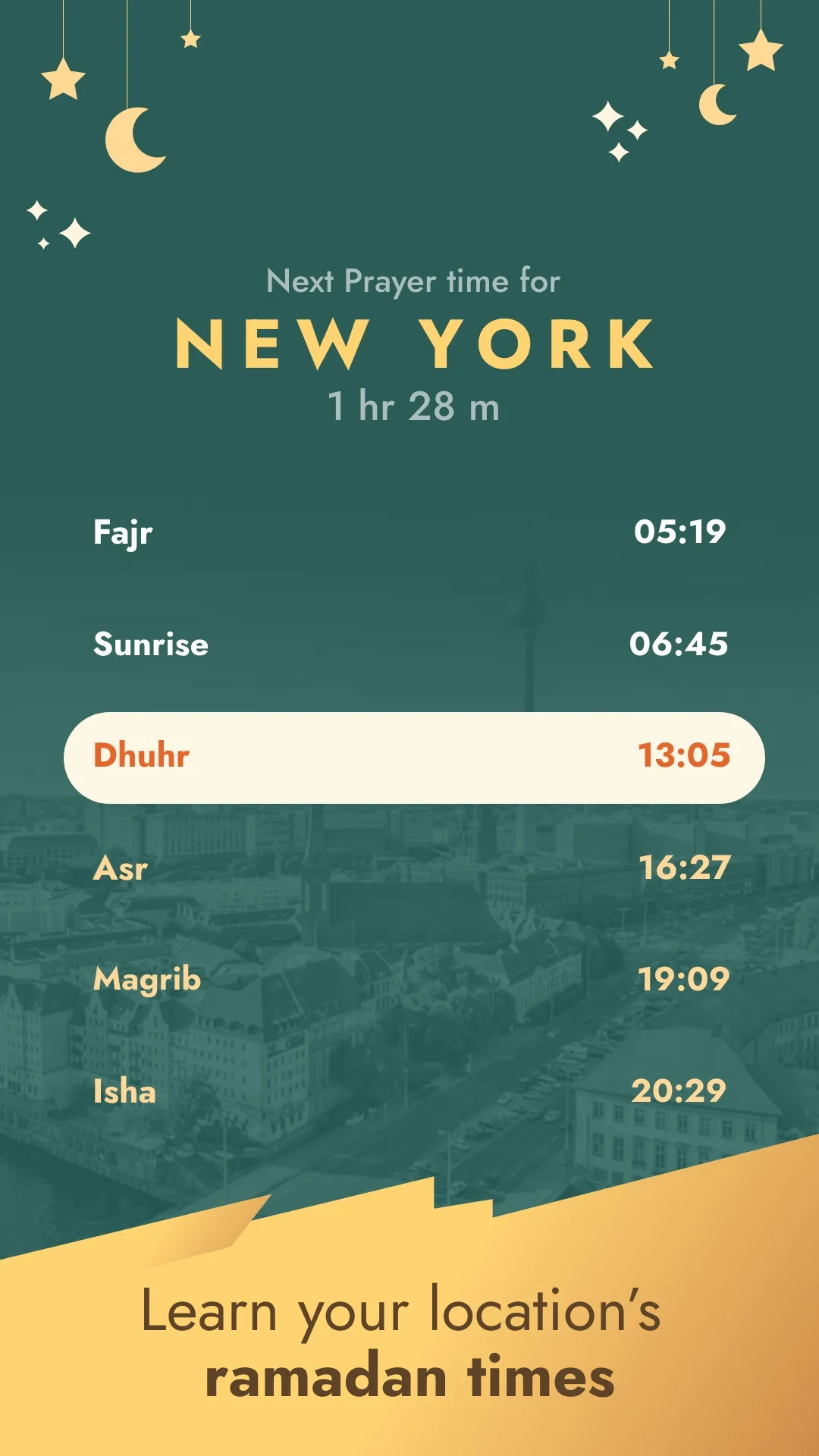 Prayer Time & Qibla for Muslim | Indus Appstore | Screenshot