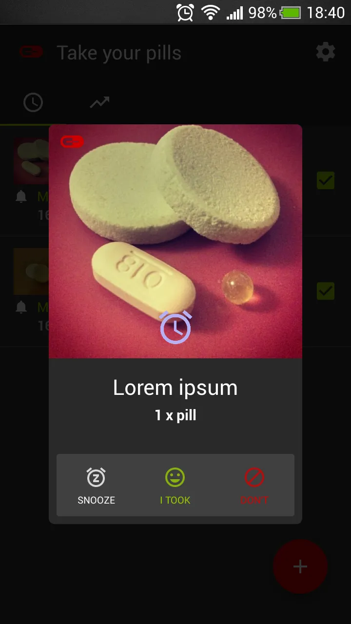 Take your pills | Indus Appstore | Screenshot