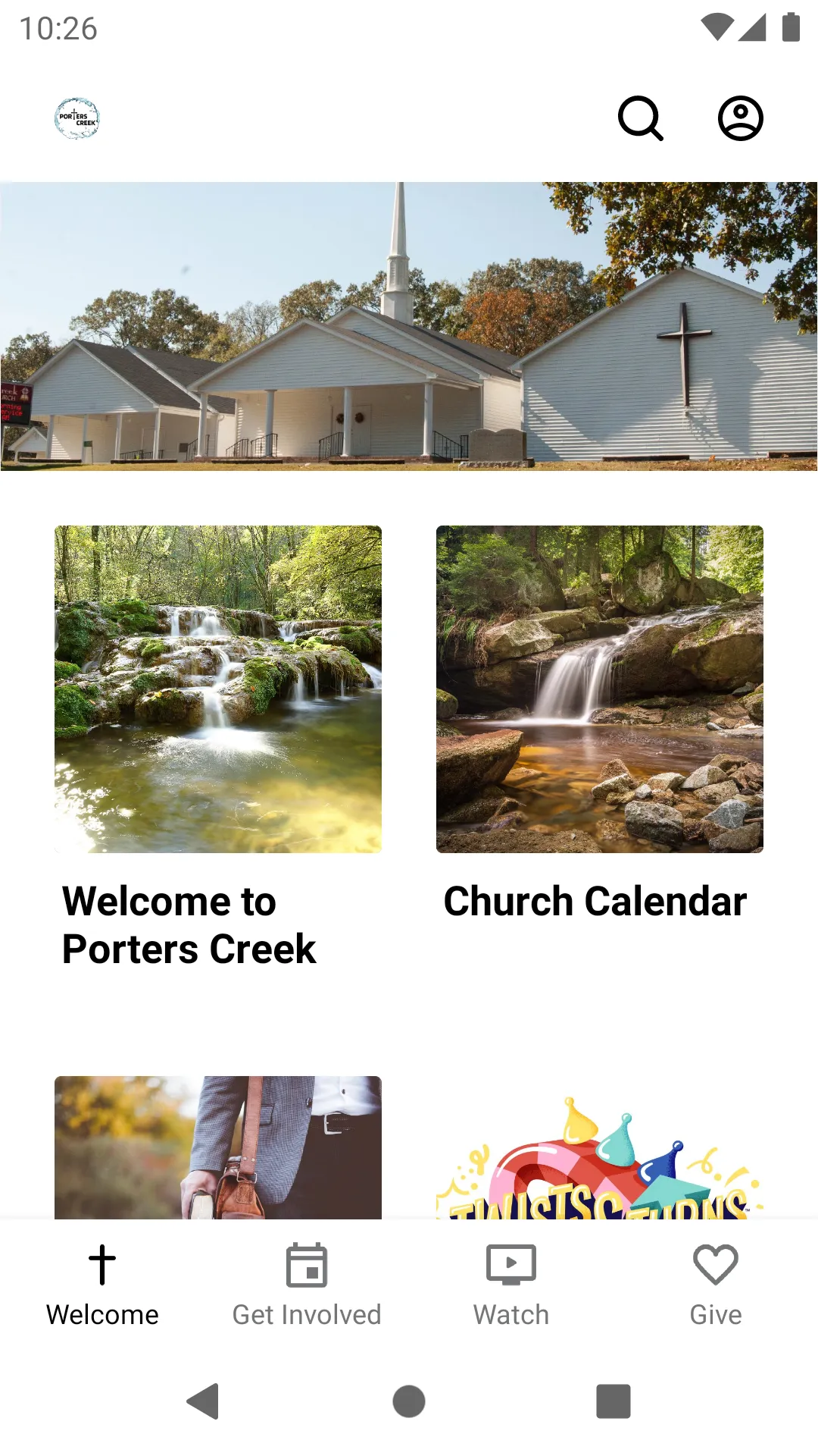 Porters Creek Baptist Church | Indus Appstore | Screenshot