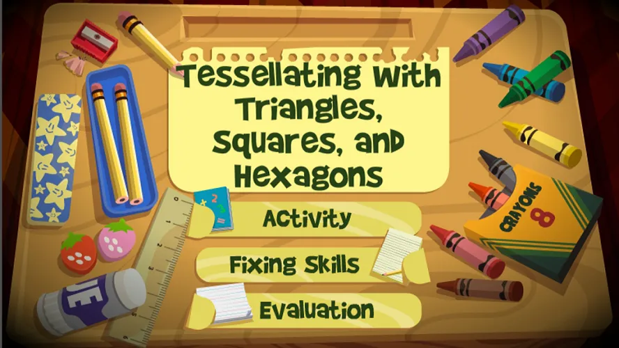 Tessellating Tri Squares & Hex | Indus Appstore | Screenshot