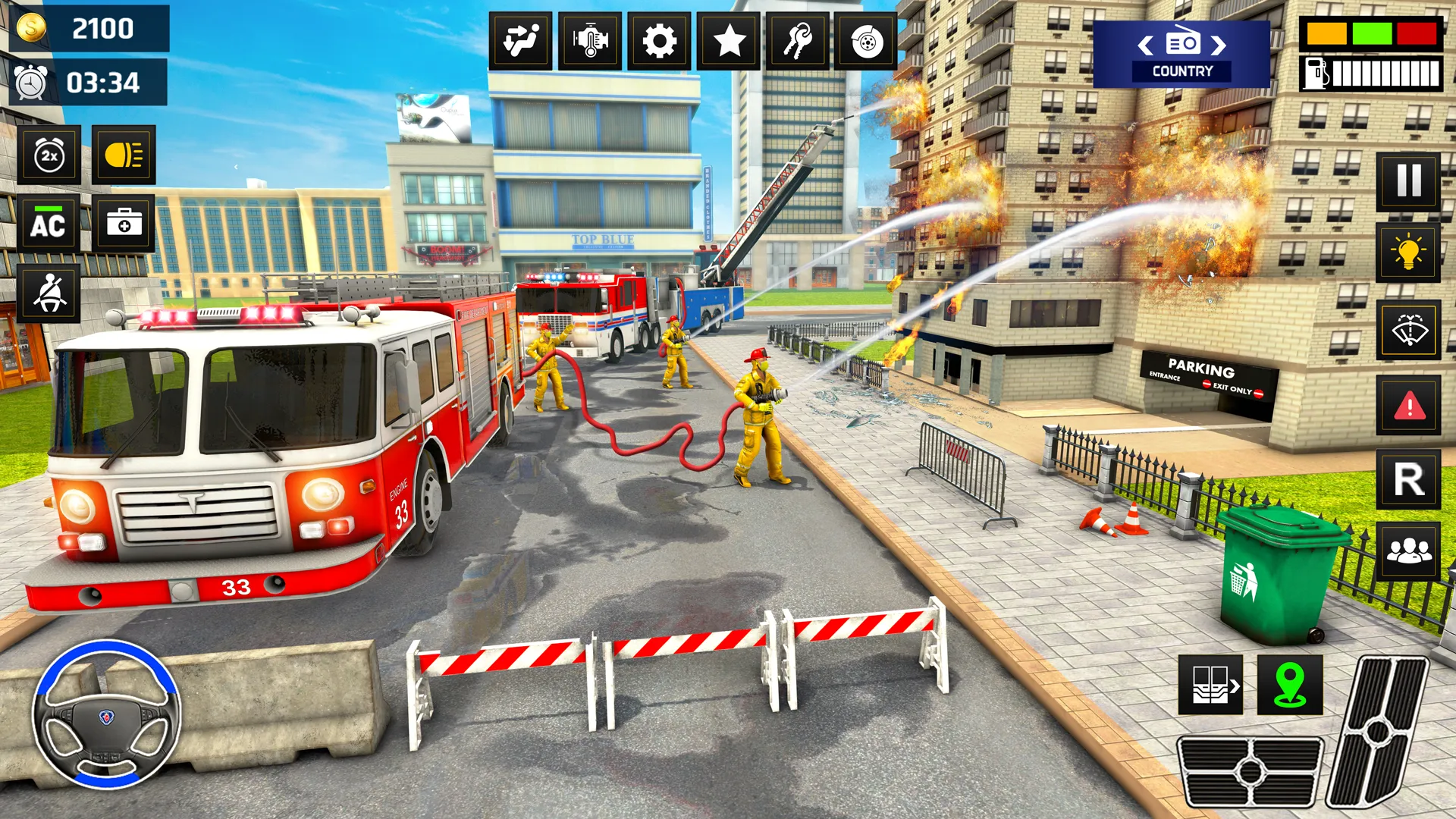 Firefighter: Fire Truck Games | Indus Appstore | Screenshot