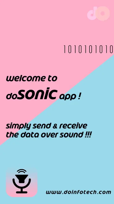 DoSonic - Data Over Sound | Indus Appstore | Screenshot