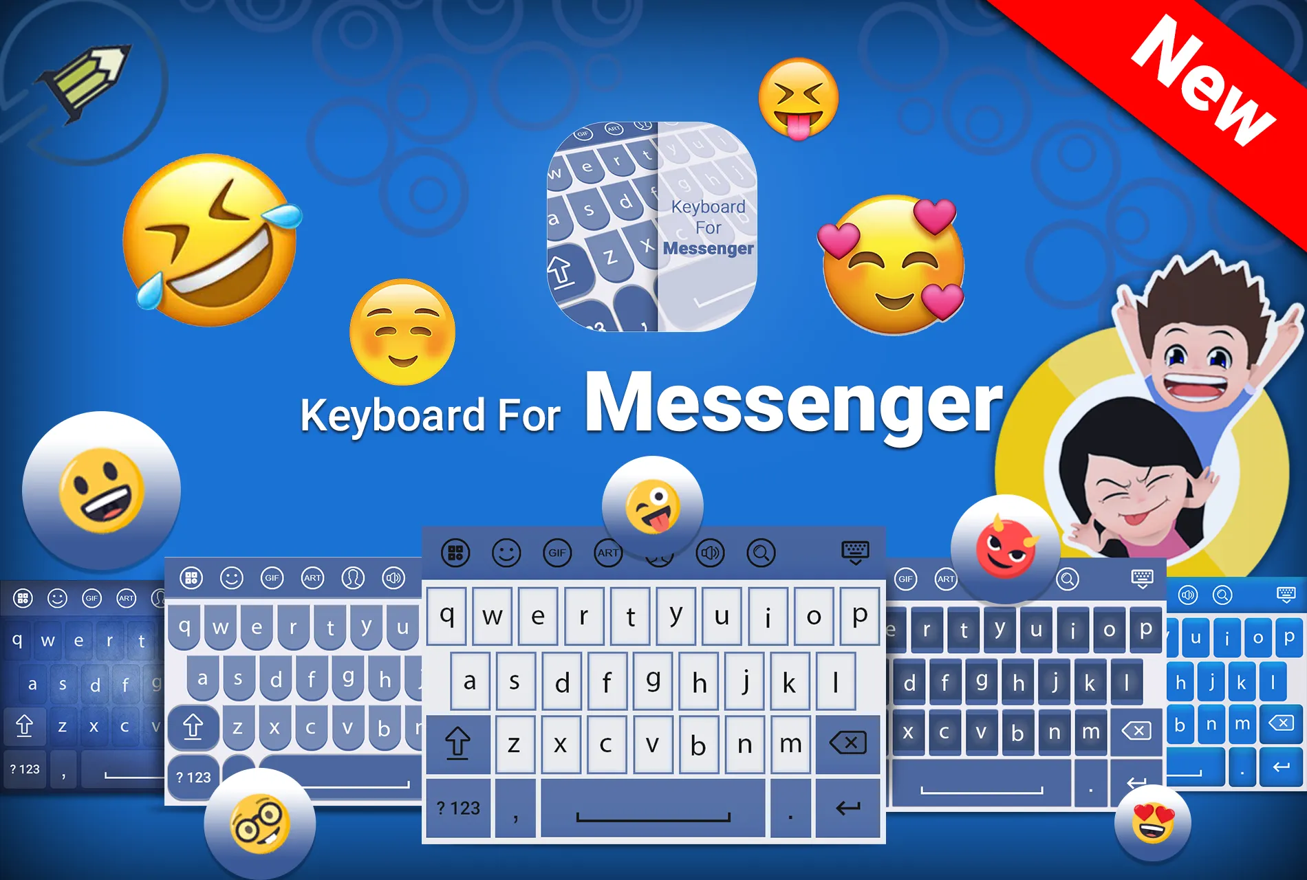 Chat Messenger Keyboard | Indus Appstore | Screenshot