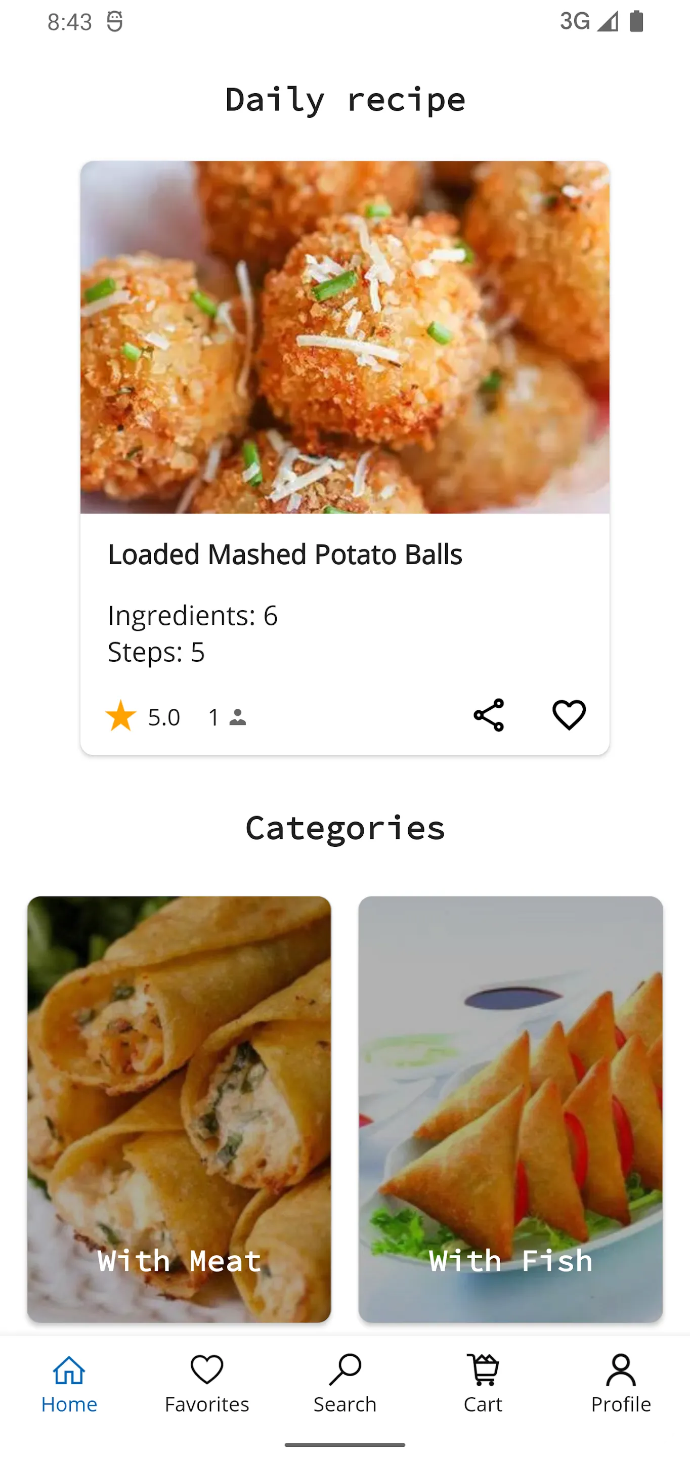 Snack Recipes | Indus Appstore | Screenshot