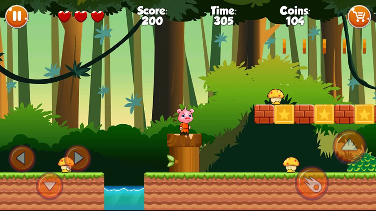 Piggy Jungle Escape Adventure  | Indus Appstore | Screenshot