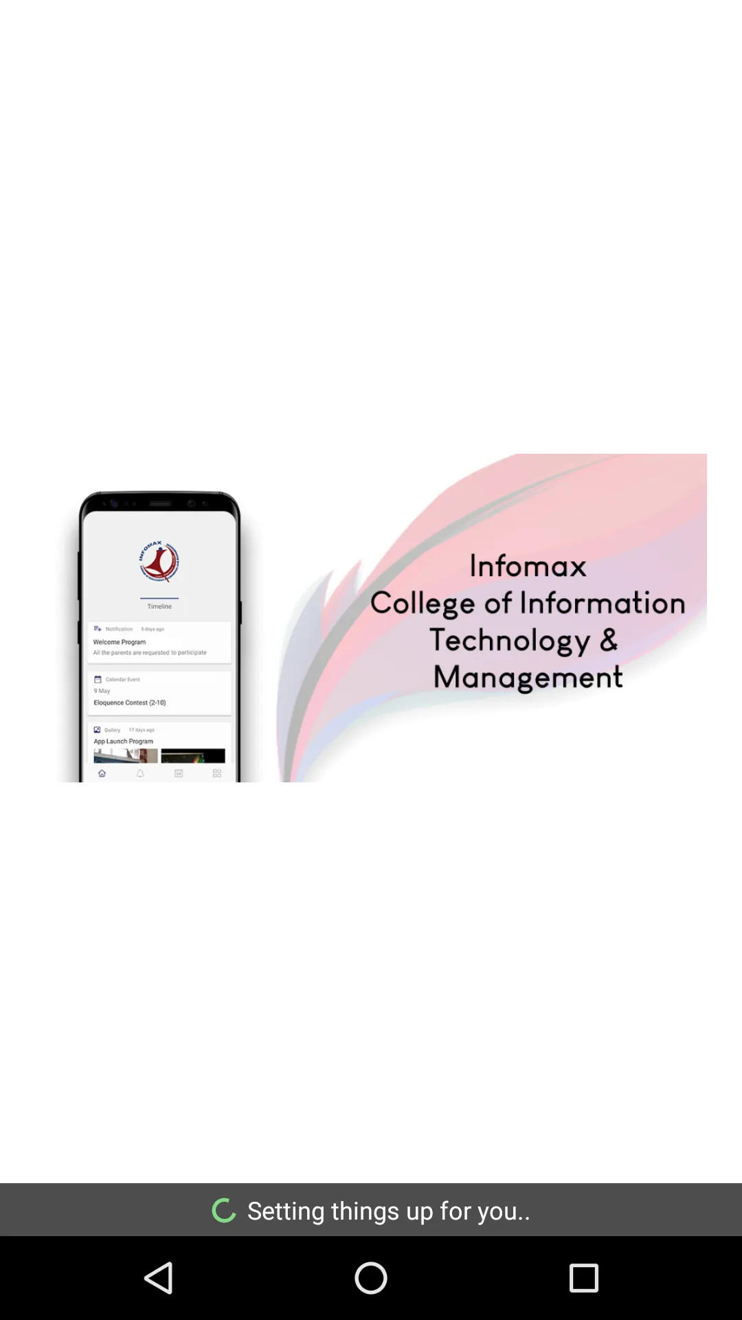 Infomax College | Indus Appstore | Screenshot