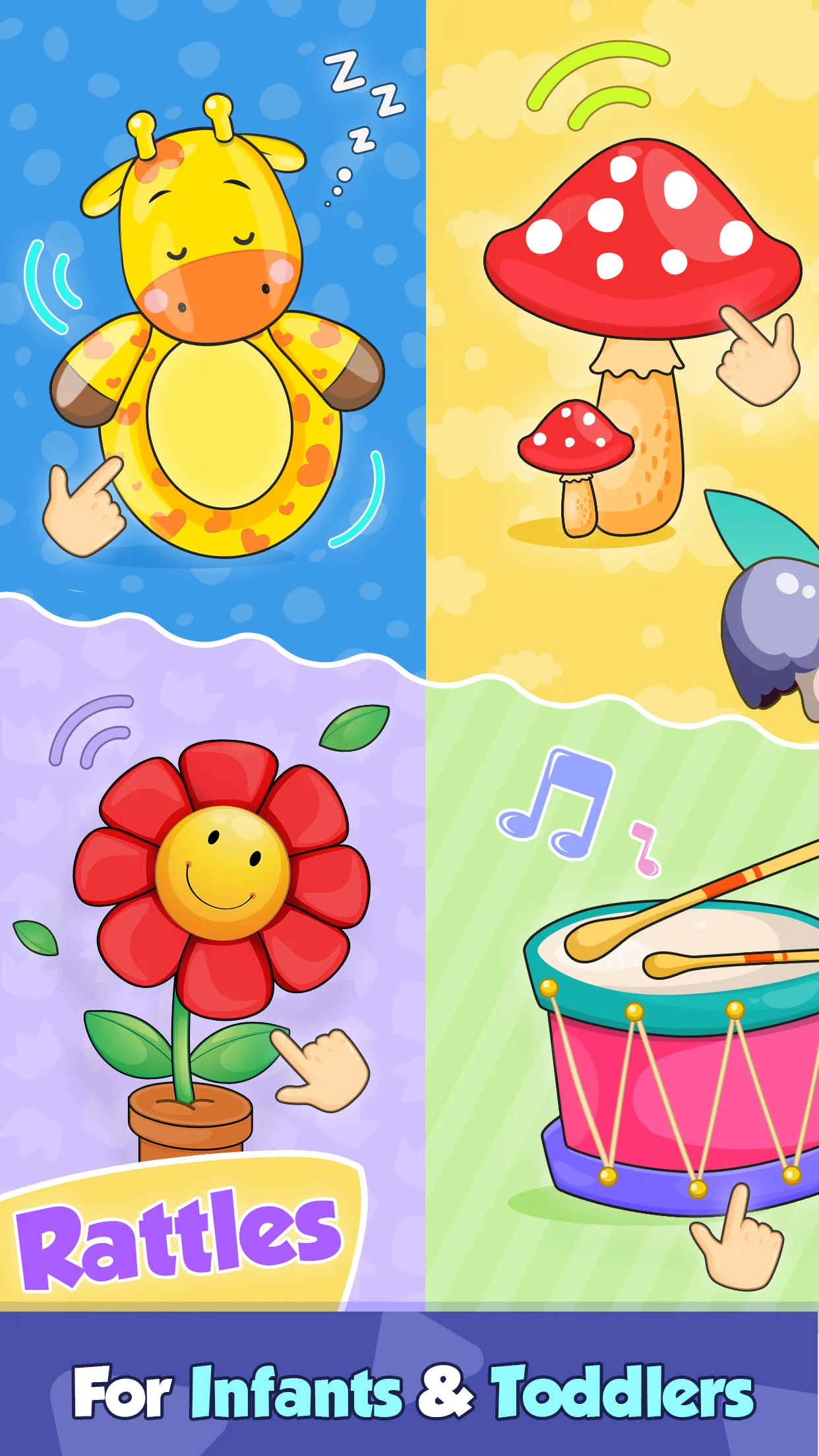 Baby Rattle: Giggles & Lullaby | Indus Appstore | Screenshot